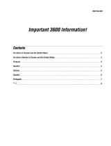 Intermec 3600 Benutzerhandbuch