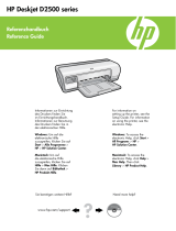HP Deskjet D2500 Printer series Referenzhandbuch