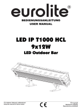 EuroLite LED IP T1000 HCL Benutzerhandbuch