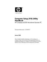 HP Compaq dx2200 Microtower PC Benutzerhandbuch
