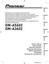 Pioneer GM-A5602 Benutzerhandbuch