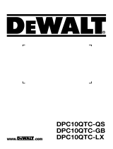 DeWalt DPC10QTC Benutzerhandbuch
