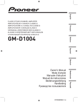 Pioneer GM-D1004 Benutzerhandbuch