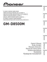 Pioneer GM-D8500M Benutzerhandbuch