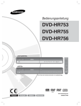Samsung DVD-HR755 Benutzerhandbuch