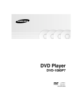 Samsung DVD-1080P7 Bedienungsanleitung