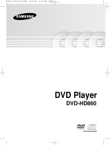Samsung DVD-HD860 Bedienungsanleitung