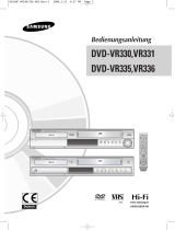 Samsung DVD-VR336 Benutzerhandbuch