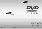 Samsung DVD-M405/XEG Bedienungsanleitung