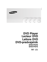 Samsung DVD-P370 Benutzerhandbuch