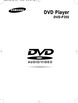 Samsung DVD-P355 Bedienungsanleitung