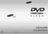 Samsung DVD-M205/XEG Bedienungsanleitung