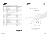 Samsung PS43E450A1W Schnellstartanleitung
