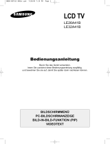 Samsung LE26A41B Benutzerhandbuch