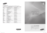 Samsung PS50A756T1M Benutzerhandbuch