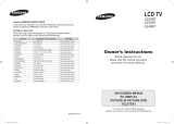 Samsung LE32R74BD Benutzerhandbuch