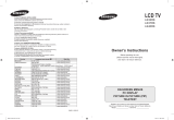 Samsung LE32R86WDX Benutzerhandbuch