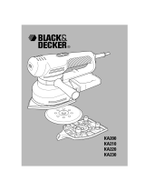 BLACK DECKER ka 230 e Benutzerhandbuch