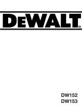 DeWalt DW153 Bedienungsanleitung
