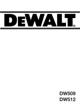 DeWalt DW512 Bedienungsanleitung