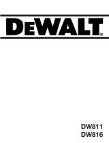 DeWalt DW811 T 1 Bedienungsanleitung