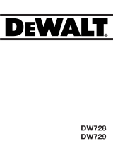 DeWalt DW729 Bedienungsanleitung