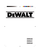 DeWalt DW545 T 3 Bedienungsanleitung