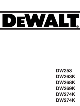 DeWalt DW263K Bedienungsanleitung