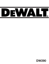 DeWalt dw 290 Bedienungsanleitung