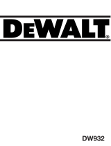 DeWalt DW932K Benutzerhandbuch