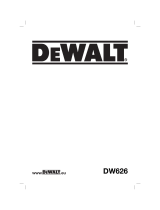 DeWalt DW 626 Bedienungsanleitung