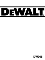 DeWalt Akku-Schlagbohrmaschine DW 006 K Benutzerhandbuch