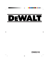 DeWalt DW631K Benutzerhandbuch
