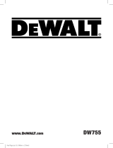 DeWalt DW755 Benutzerhandbuch