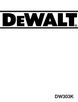DeWalt dw 307 Bedienungsanleitung