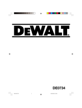 DeWalt DE0734 Benutzerhandbuch