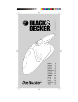 BLACK DECKER v 3603 dustbuster Bedienungsanleitung