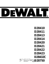 DeWalt D28421 Benutzerhandbuch