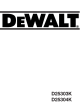 DeWalt D25303K Benutzerhandbuch