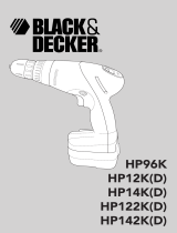 BLACK DECKER HP14K(D) Bedienungsanleitung