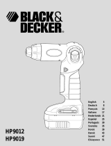 Black & Decker HP9012 Benutzerhandbuch
