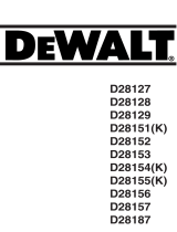 DeWalt d 28152-qs Bedienungsanleitung