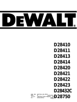DeWalt D28421 Bedienungsanleitung