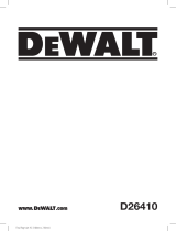 DeWalt D26410 Benutzerhandbuch