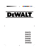 DeWalt DW478 Bedienungsanleitung