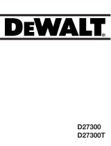 DeWalt D27300 Bedienungsanleitung
