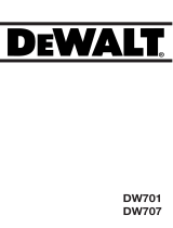 DeWalt Paneelsäge DW 701 Benutzerhandbuch