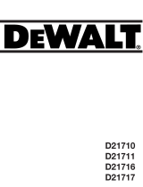 DeWalt D 21717 Bedienungsanleitung