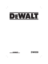 DeWalt DW059K Bedienungsanleitung