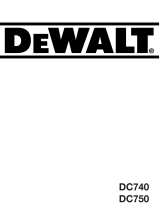 DeWalt DC740 Benutzerhandbuch